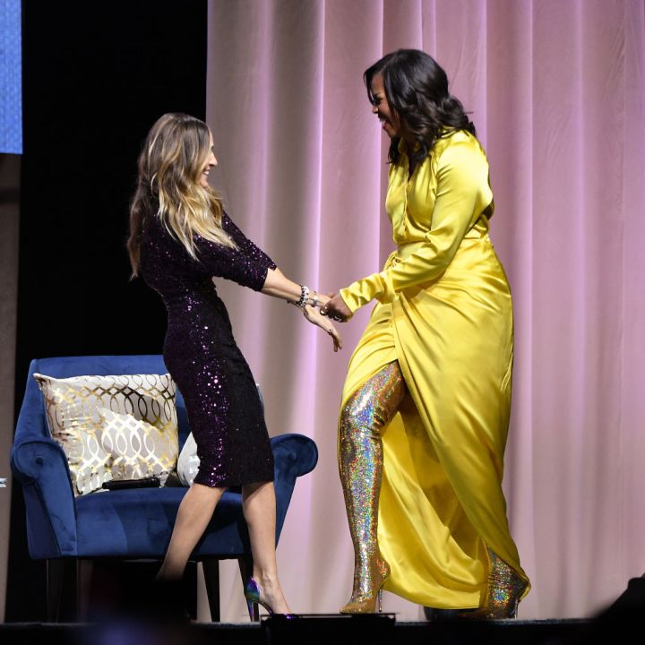 Michelle Obama Discusses Her New Book 'Becoming' With Sarah Jessica Parker