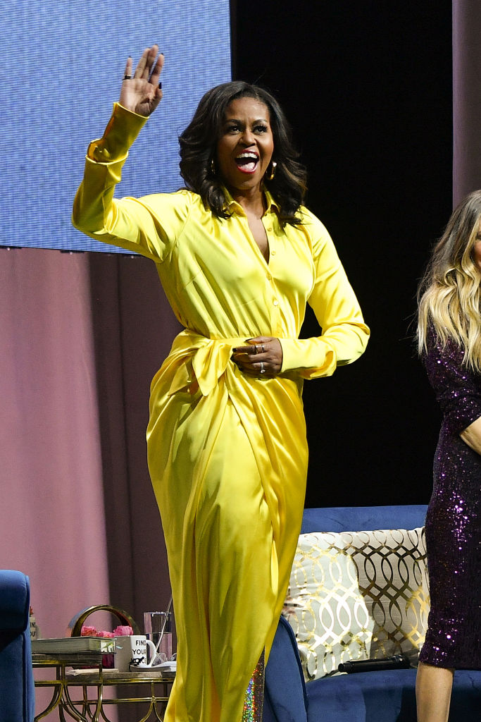 Michelle Obama Discusses Her New Book 'Becoming' With Sarah Jessica Parker