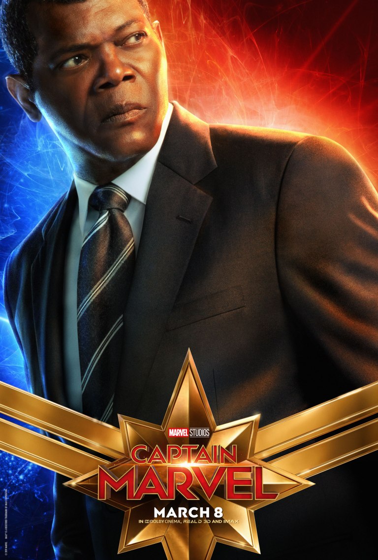 Captain Marvel Character Poster