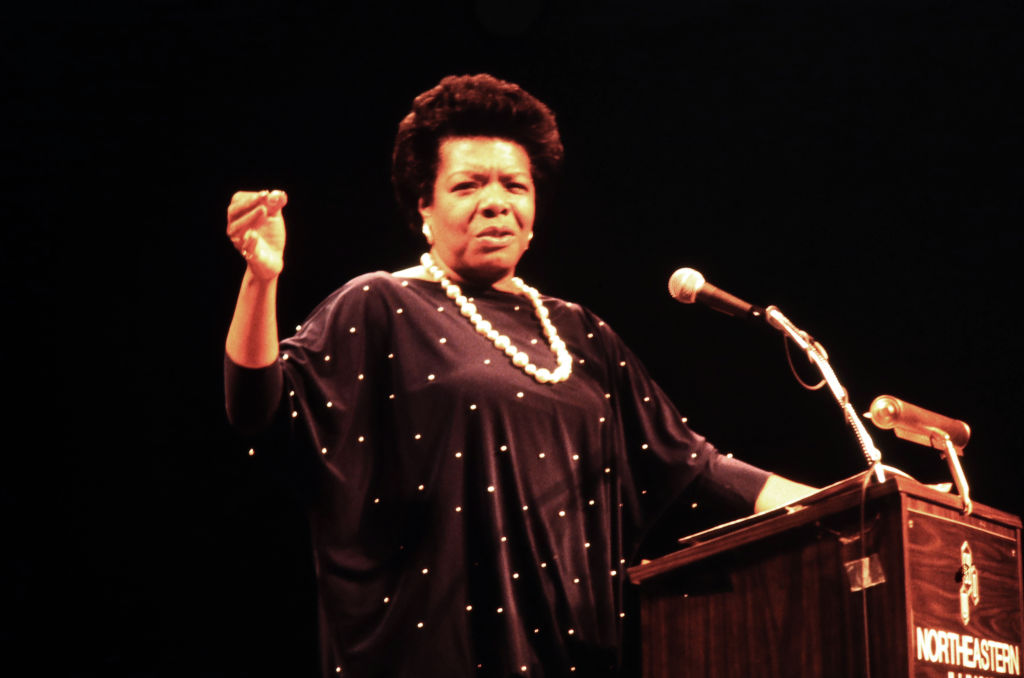 Maya Angelou Speaks At Communiversity
