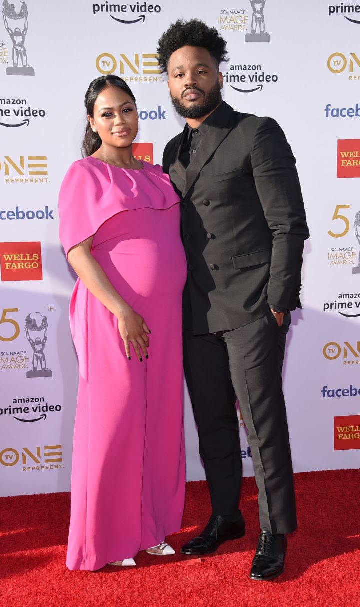 Ryan Coogler and his wife Zinzi Evans