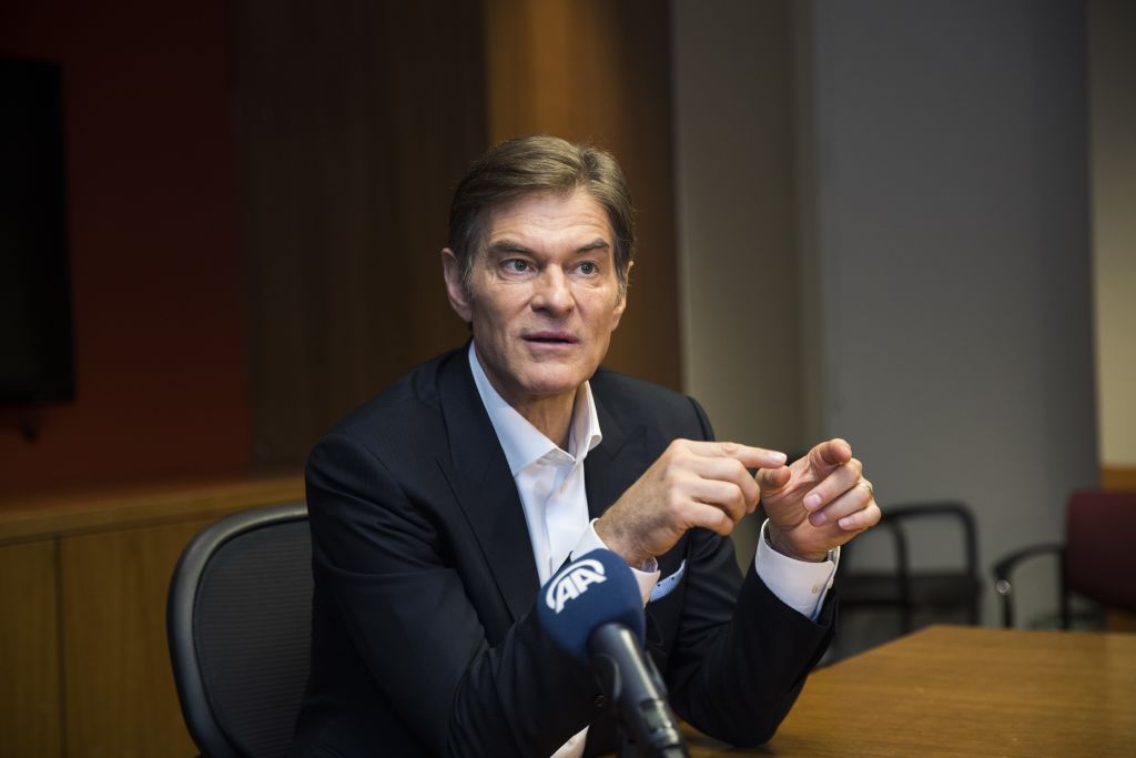 Turkish famous heart surgeon Prof. Dr. Mehmet Oz...