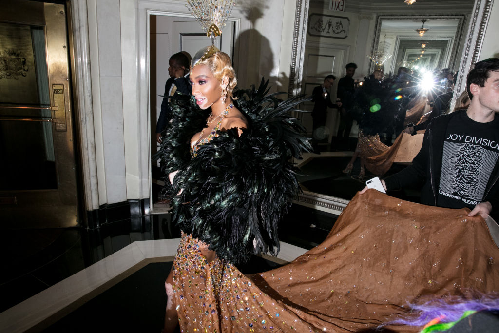 Celebrities Depart The Carlyle Hotel For The Met Gala