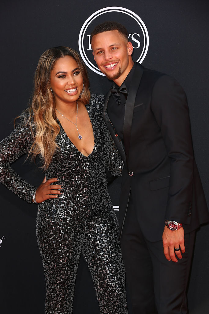 Ayesha Curry and Stephen Curry
