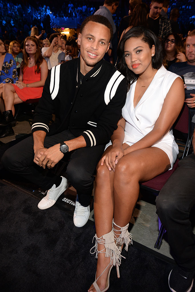 Ayesha Curry and Stephen Curry