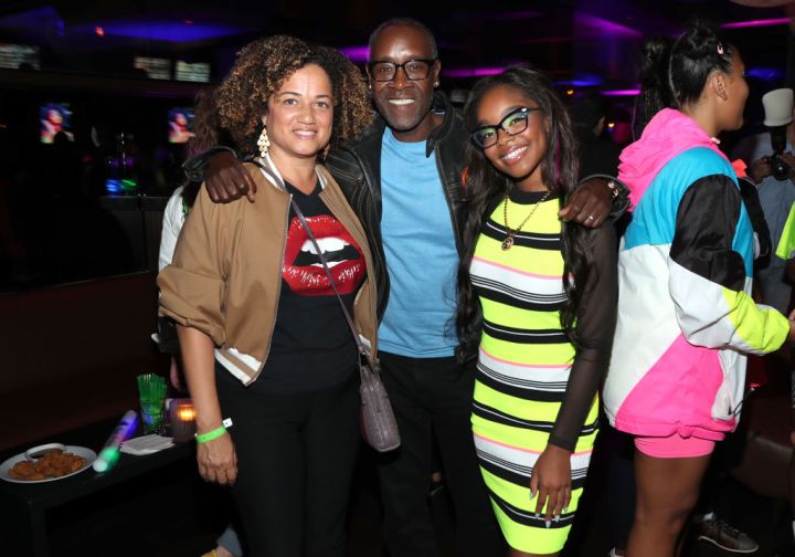 Bridgid Coulter, Don Cheadle and Marsai Martin