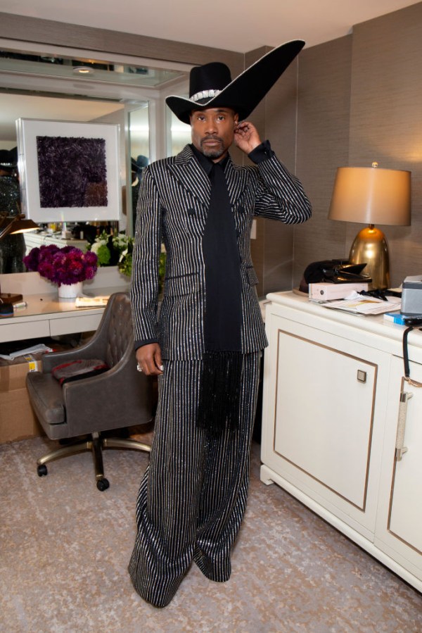Billy Porter Prepares For The 71st Emmy Awards