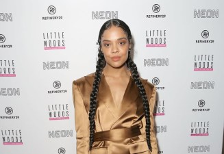 Los Angeles Pink Carpet Premiere Of "Little Woods" Hosted By Refinery29, NEON And Rooftop Cinema Club At NeueHouse Hollywood