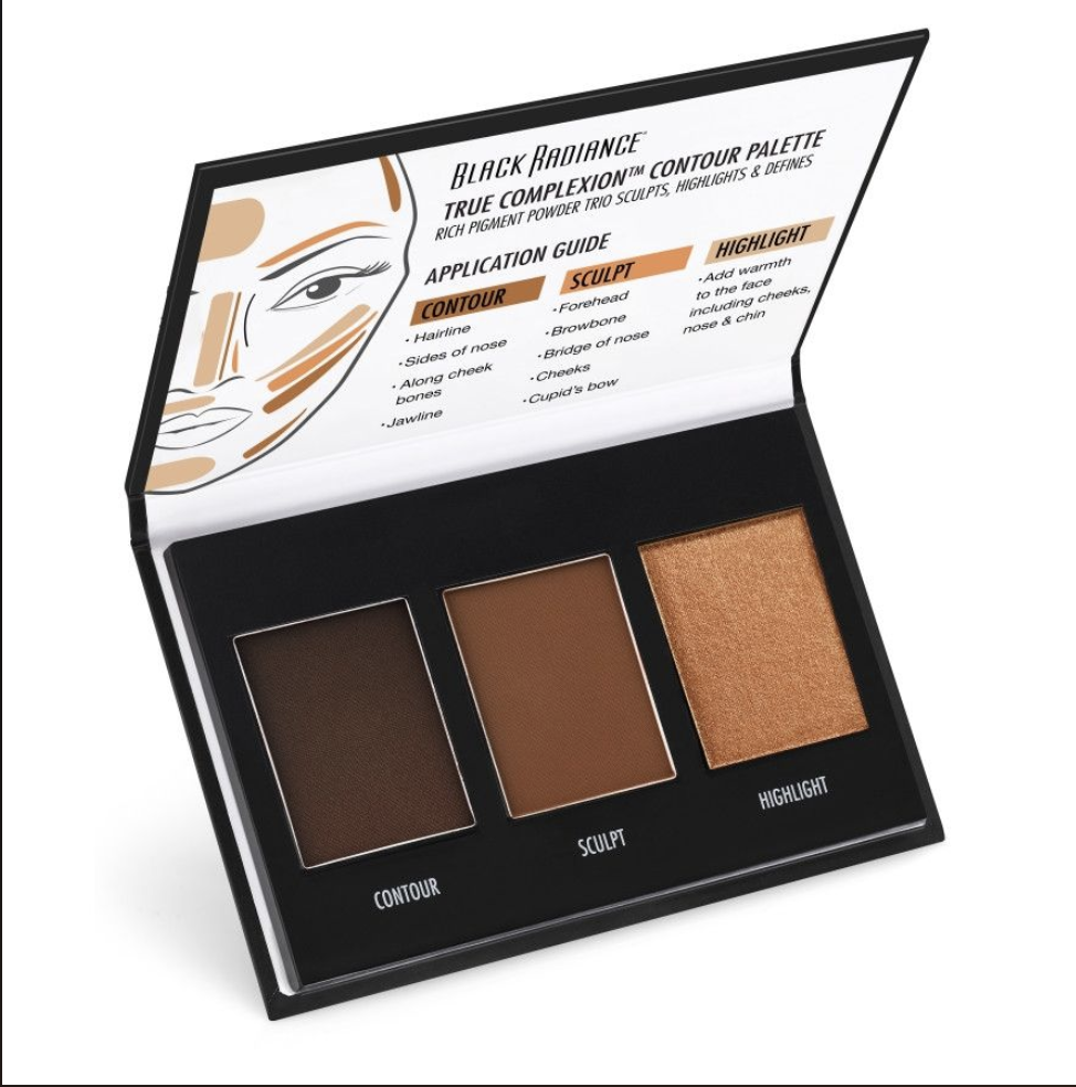 Black Radiance True Complexion Deep To Dark Contour Palette