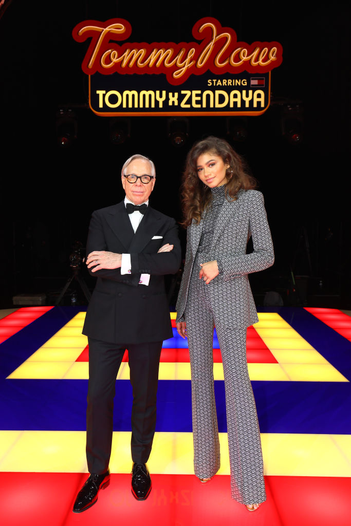 Tommy Hilfiger TOMMYNOW Spring 2019 : TommyXZendaya Premieres : Runway At The Theatre Des Champs Elysees In Paris