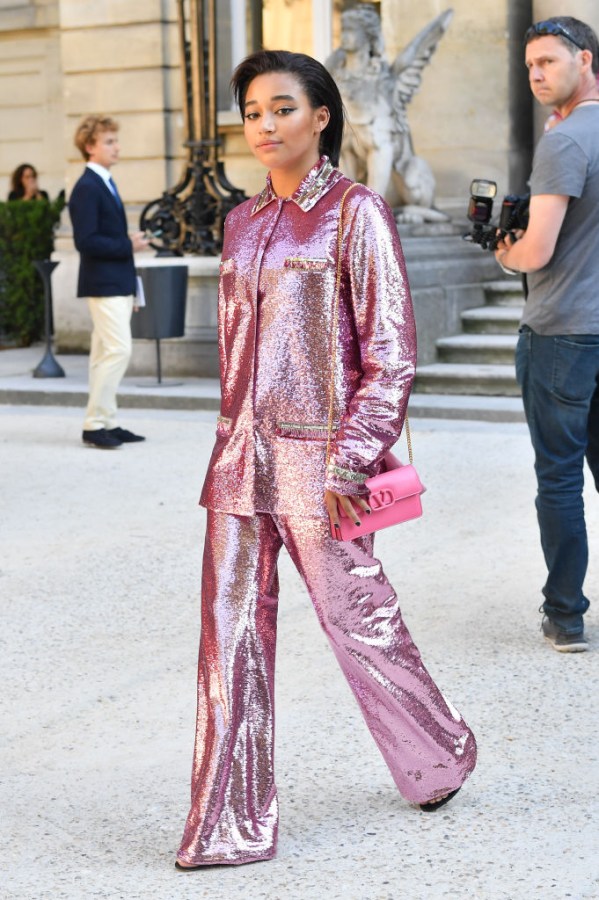 Valentino : Outside Arrivals - Paris Fashion Week - Haute Couture Fall/Winter 2019/2020