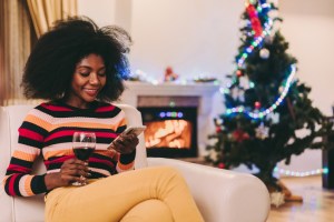Cozy home at Christmas