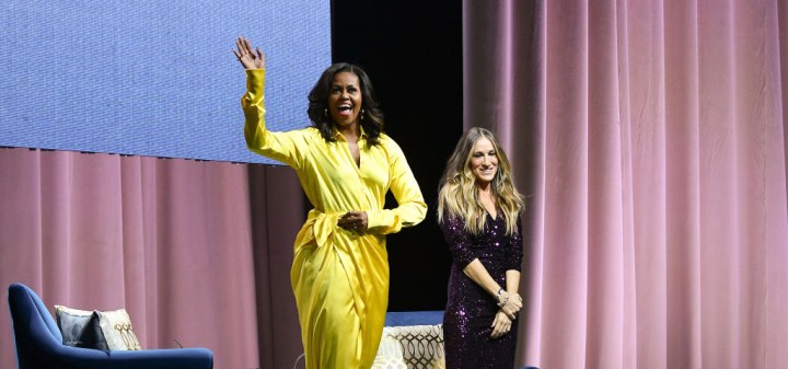 Michelle Obama Discusses Her New Book "Becoming" With Sarah Jessica Parker