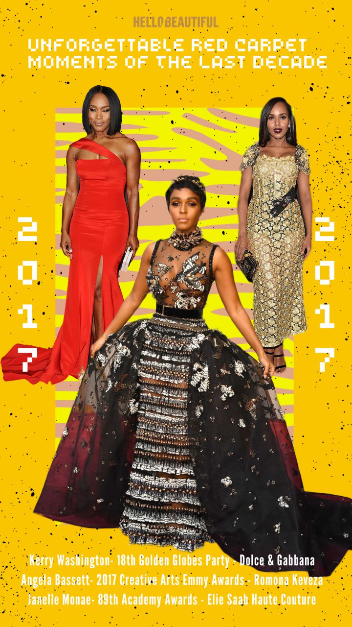 Angela Bassett, Janelle Monae & Kerry Washington