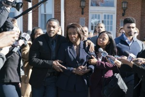 Tyler Perry's 'A Fall From Grace' key art and stills
