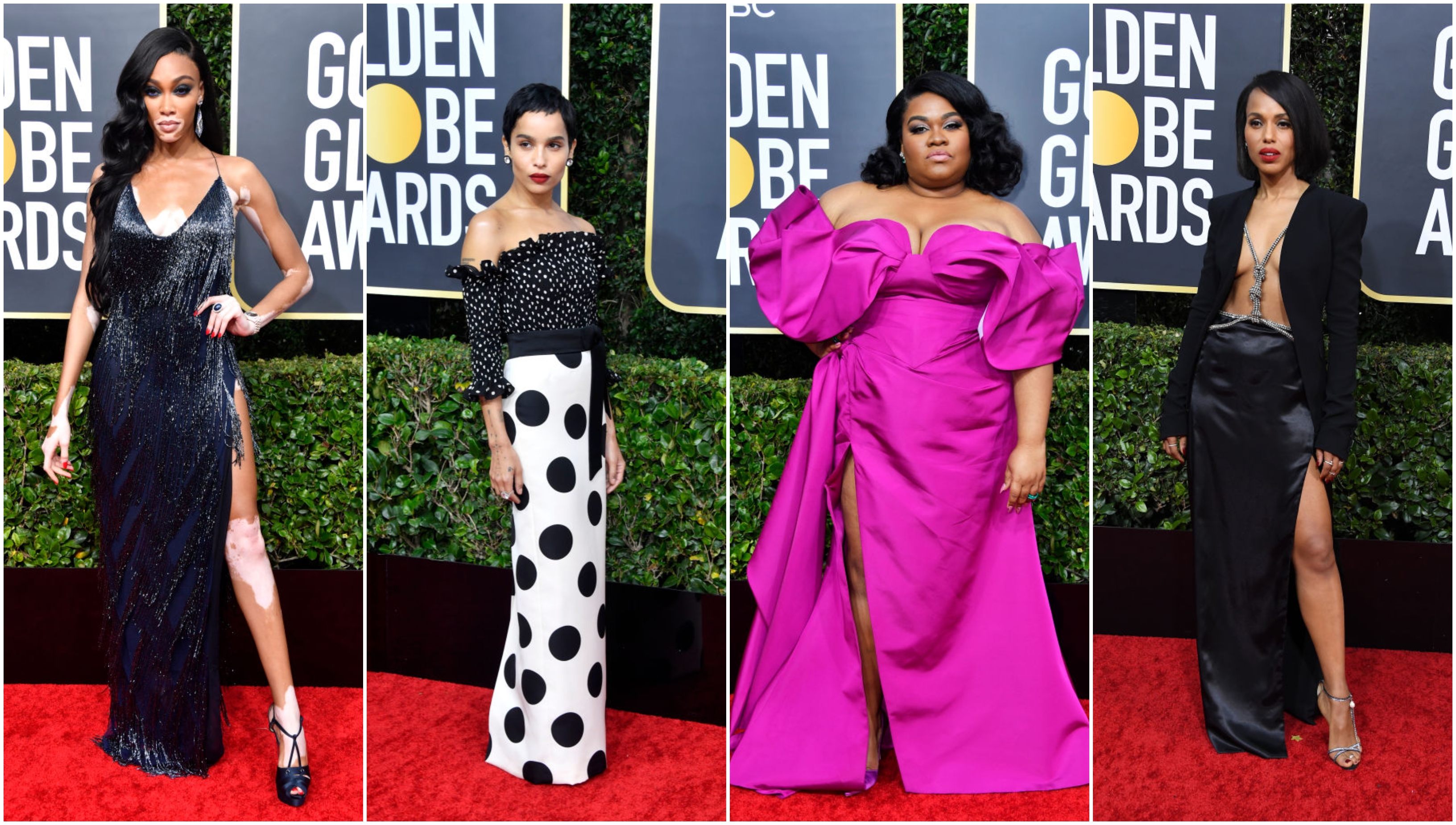 Winnie Harlow, Zoe Kravitz, Da'Vine Joy Randolph, Kerry Washington