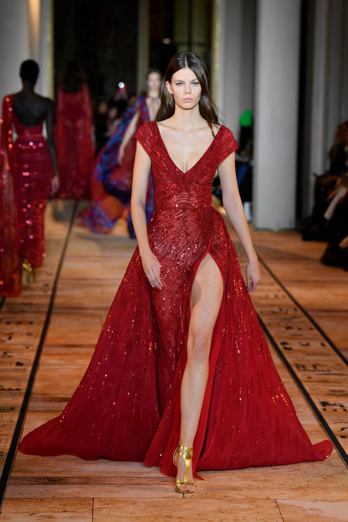 Zuhair Murad : Runway - Paris Fashion Week - Haute Couture Spring/Summer 2020