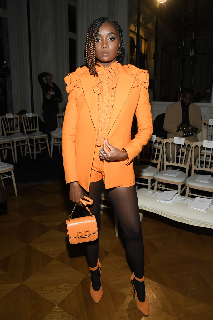 Valentino: Front Row - Paris Fashion Week - Haute Couture Spring/Summer 2020