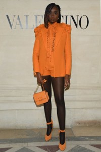 Valentino: Front Row - Paris Fashion Week - Haute Couture Spring/Summer 2020