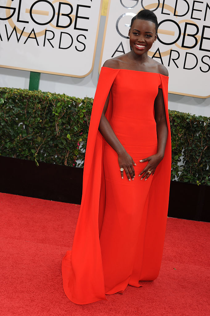 Lupita Nyong'o, 2014 Golden Globe Awards