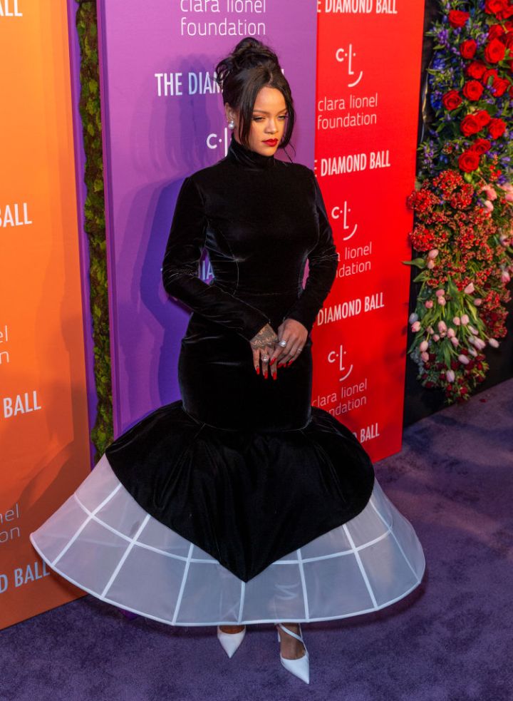 RIHANNA AT THE 5TH ANNUAL DIAMOND BALL, 2019