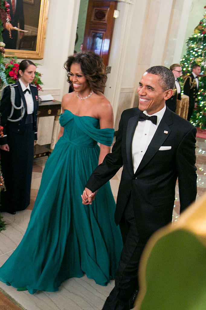 President Barack Obama and First Lady Michelle Obama