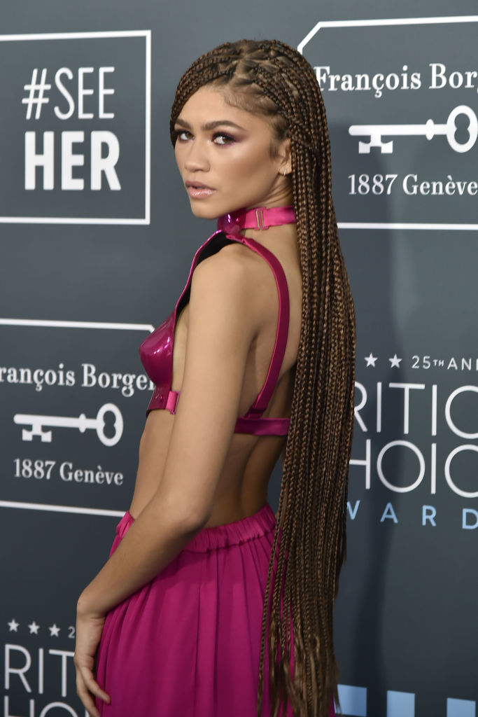 ZENDAYA AT THE 25TH ANNUAL CRITICS' CHOICE AWARDS, 2020