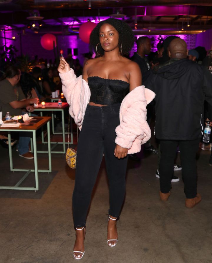 ARI LENNOX AT ELLA MAI'S ALBUM RELEASE EVENT, 2018
