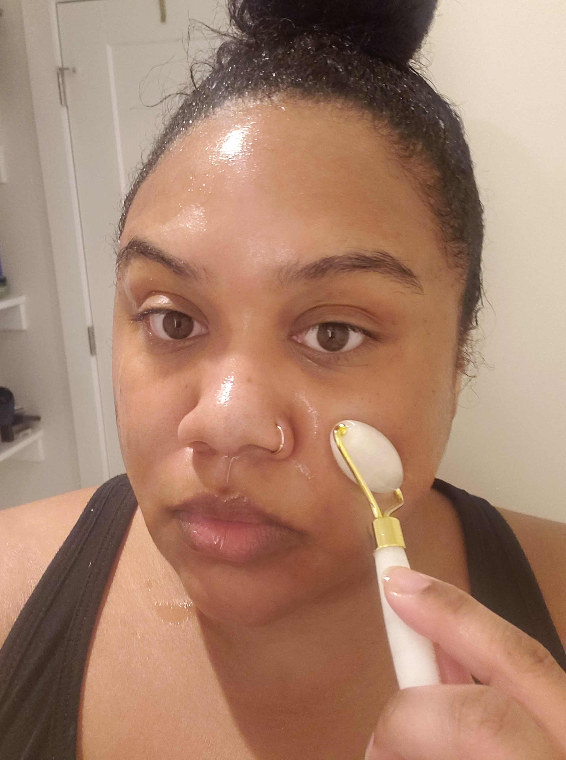 White Jade Facial Roller