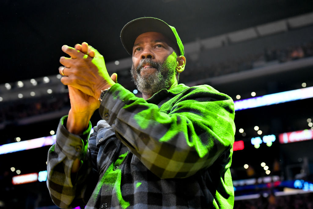 Celebrities At The Los Angeles Lakers Game