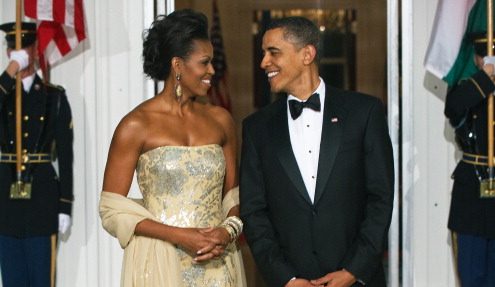 barack and michelle obama