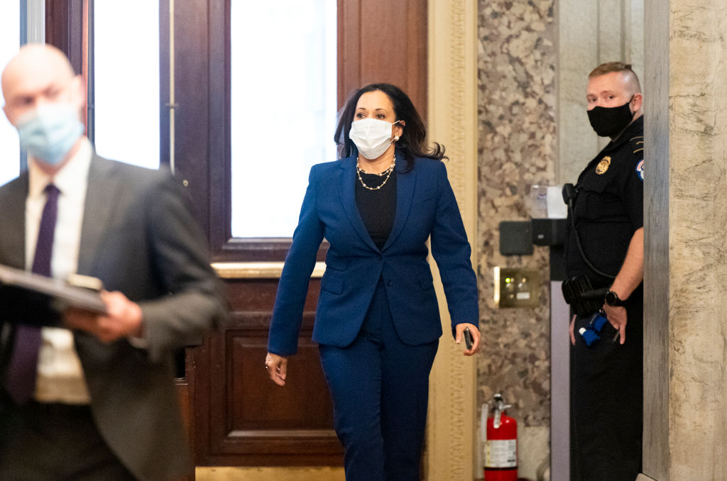 Sen. Kamala Harris...