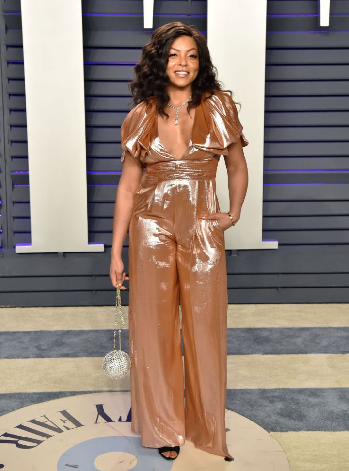 TARAJI P. HENSON AT THE VANITY FAIR OSCAR PARTY