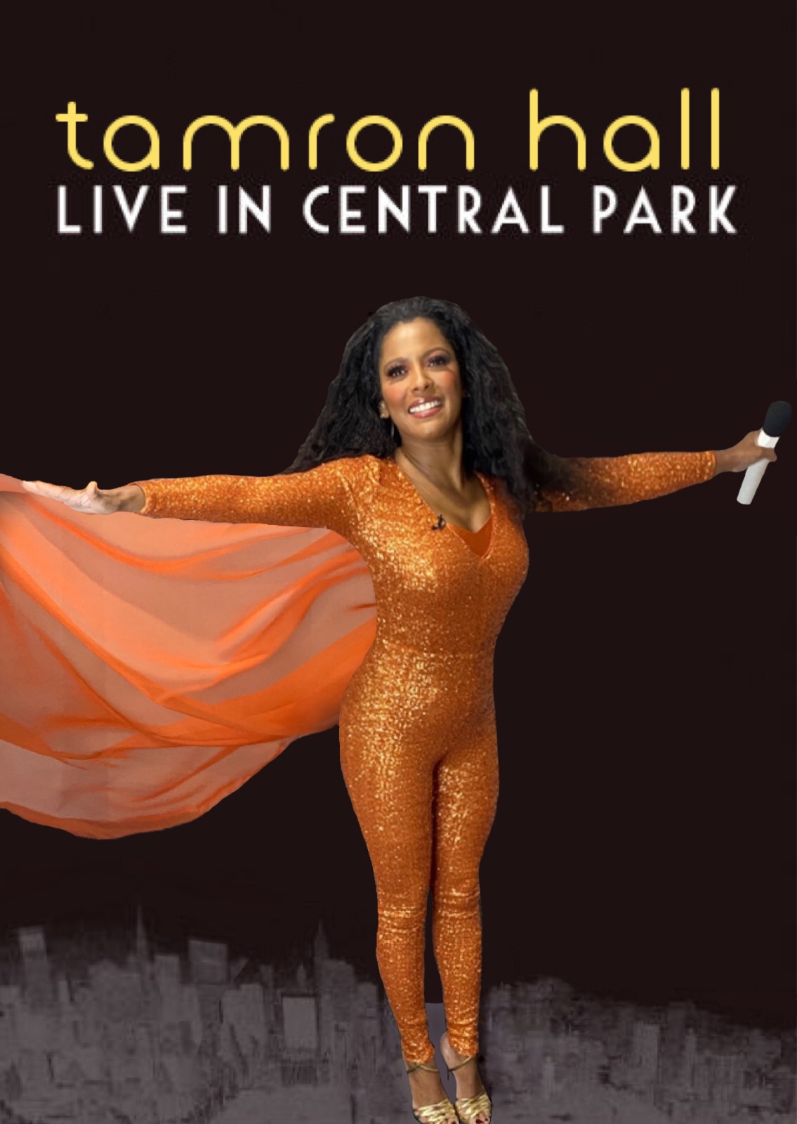 Tamron Hall Diana Ross Halloween Costume