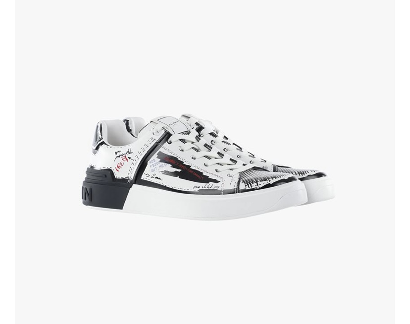 RED x Balmain Limited Edition Sneakers
