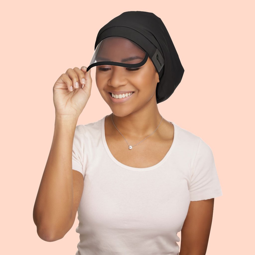 Hairbrella Classic Satin-Lined Rain Hat
