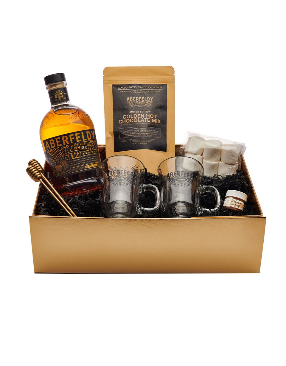 Aberfeldy Golden Hot Chocolate Gift Set
