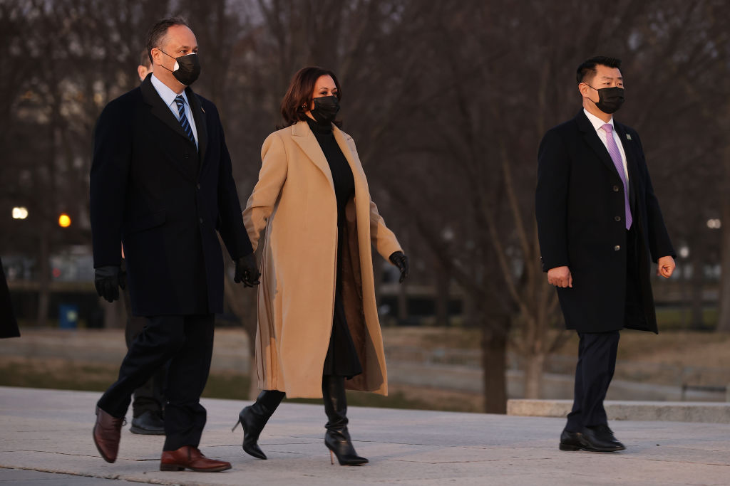 COVID-19 Memorial Service Held In Washington On The Eve Of Biden's Inauguration