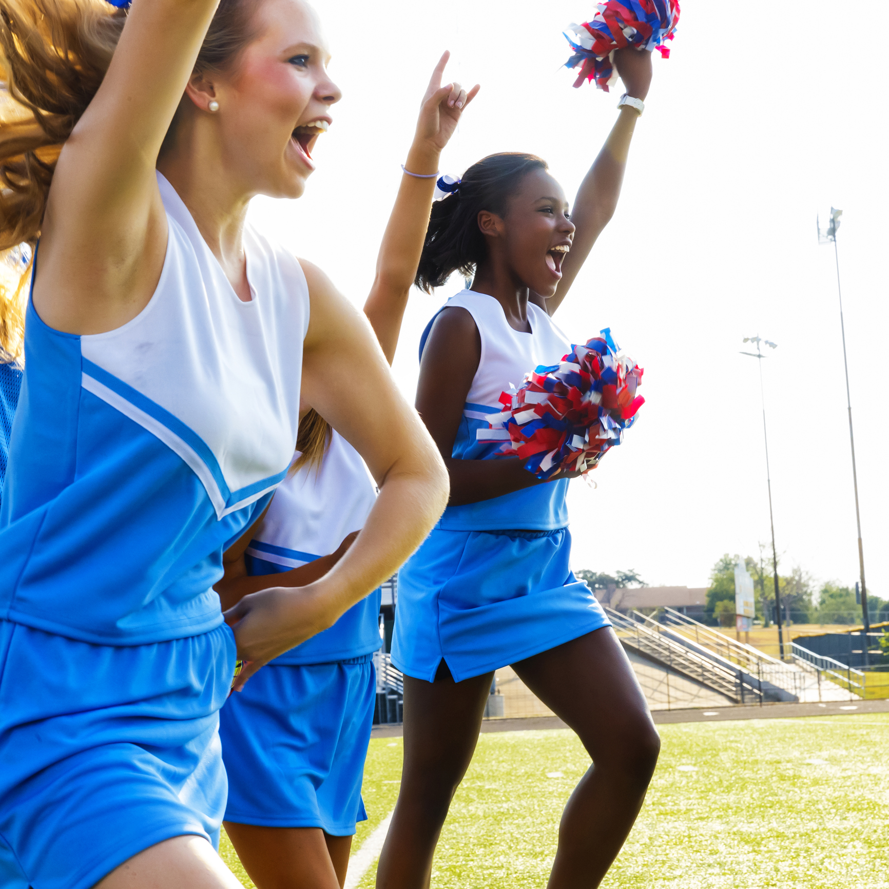 Football Cheerleaders