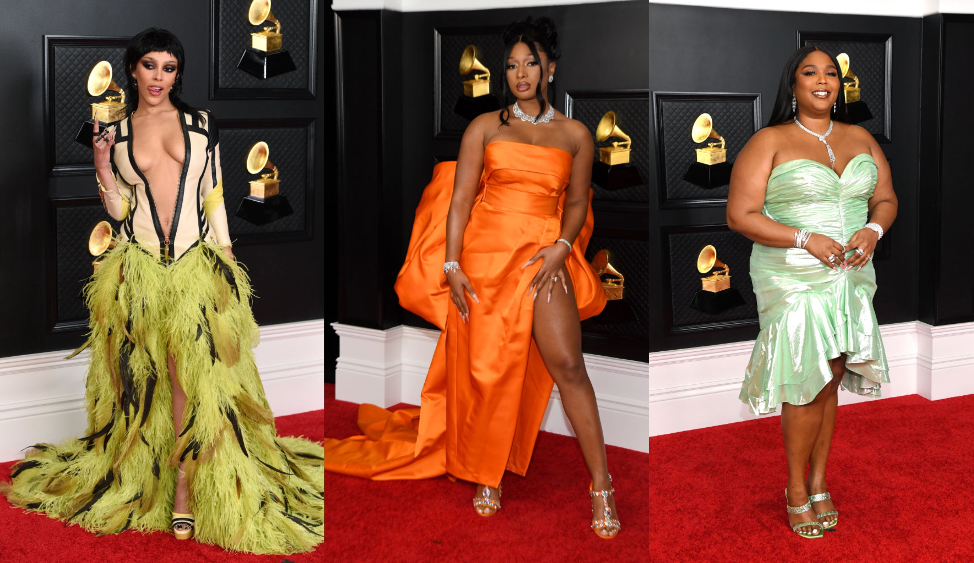 63rd Grammy Awards- Lizzo, Doja Cat, Megan Thee Stallion