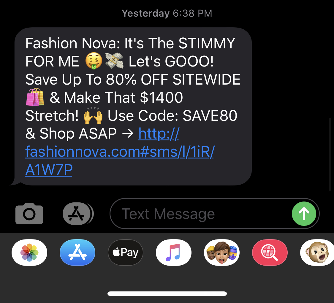FashionNova Promotion