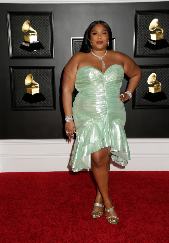 LIZZO AT THE 63RD ANNUAL GRAMMY AWARDS, 2021