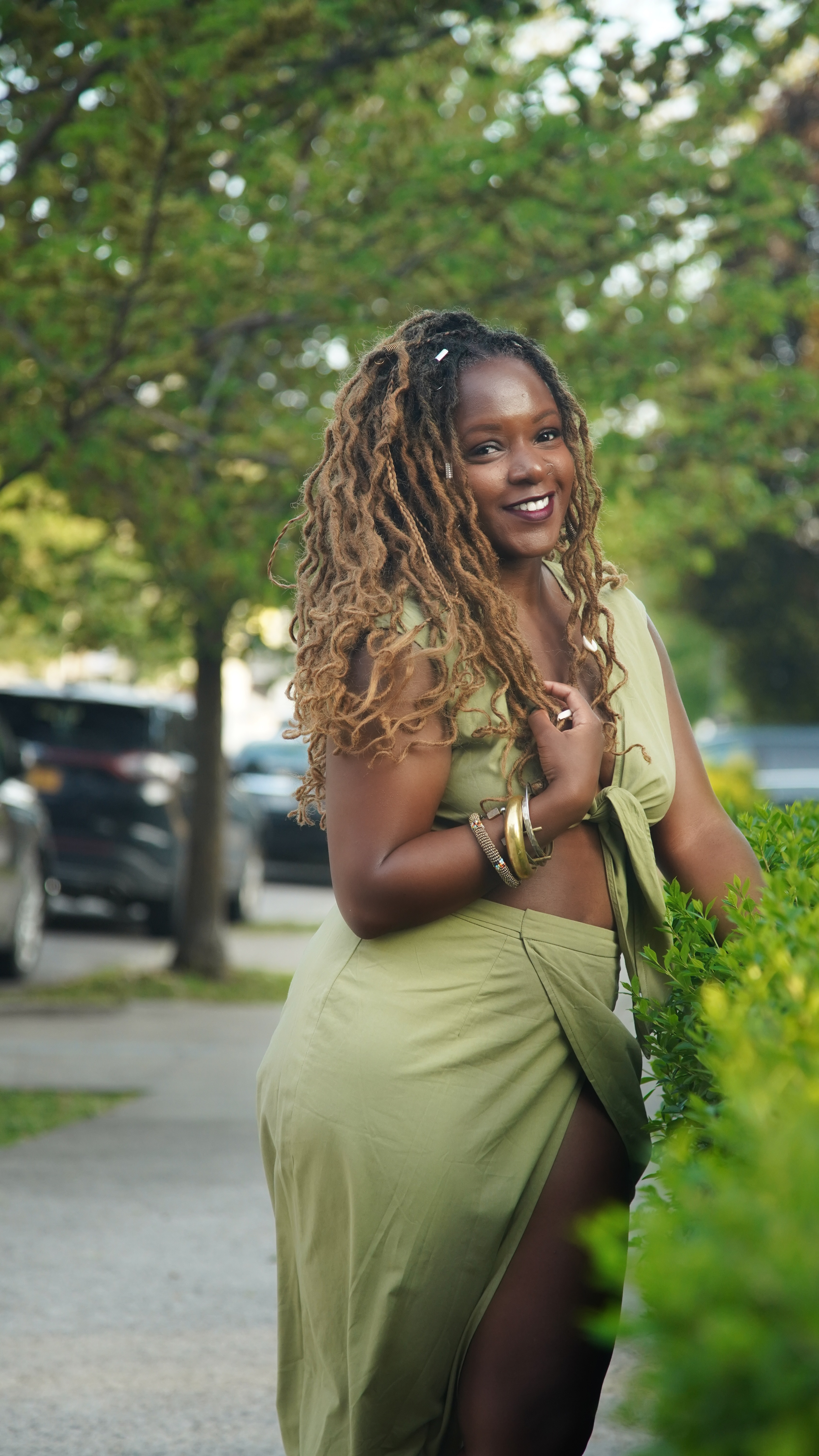 Marsha B boho locs review