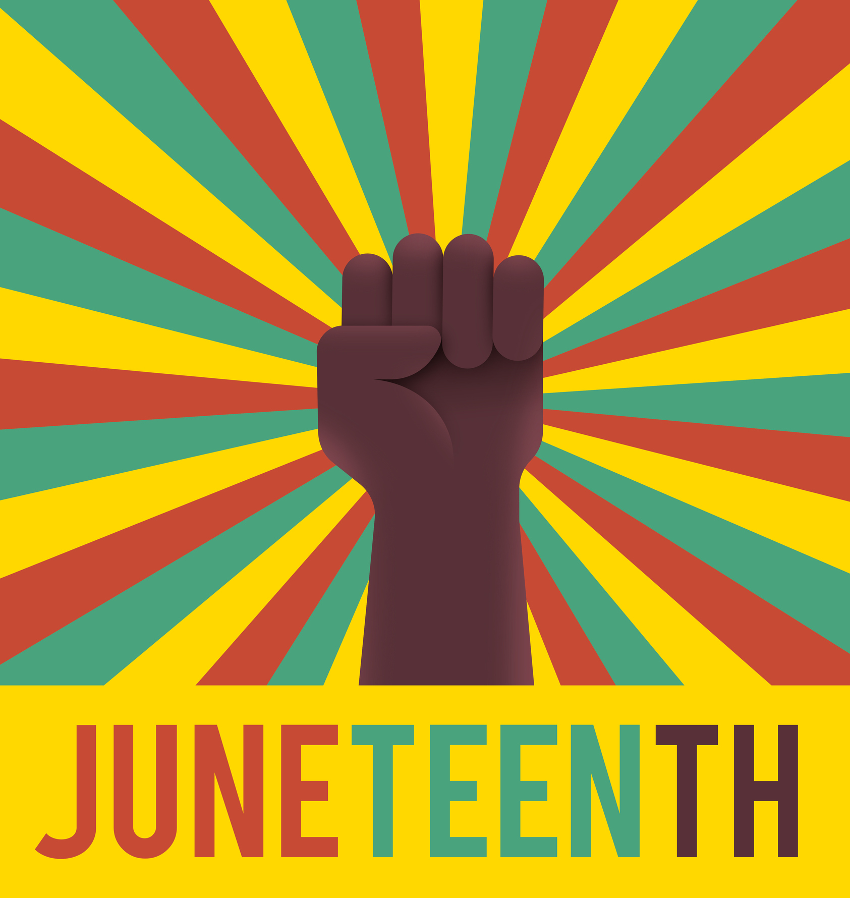 Juneteenth Holiday Raised Fist