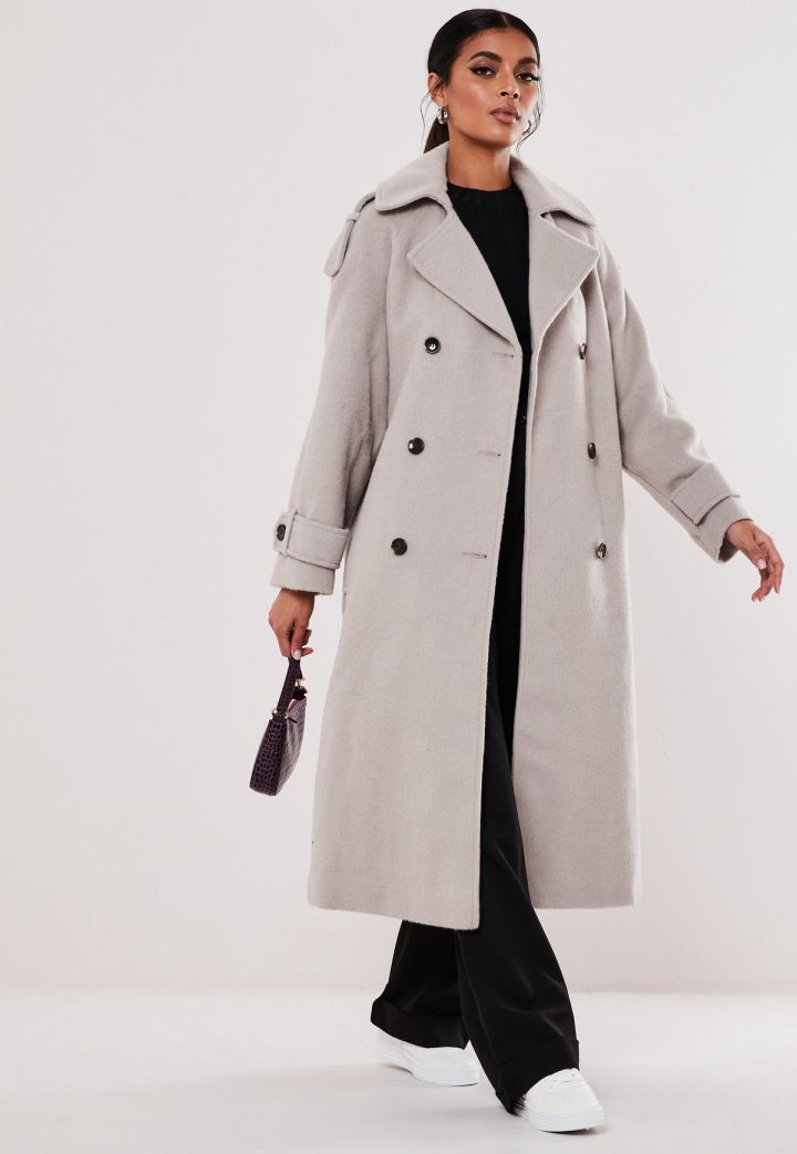 Neutral Trench Coat