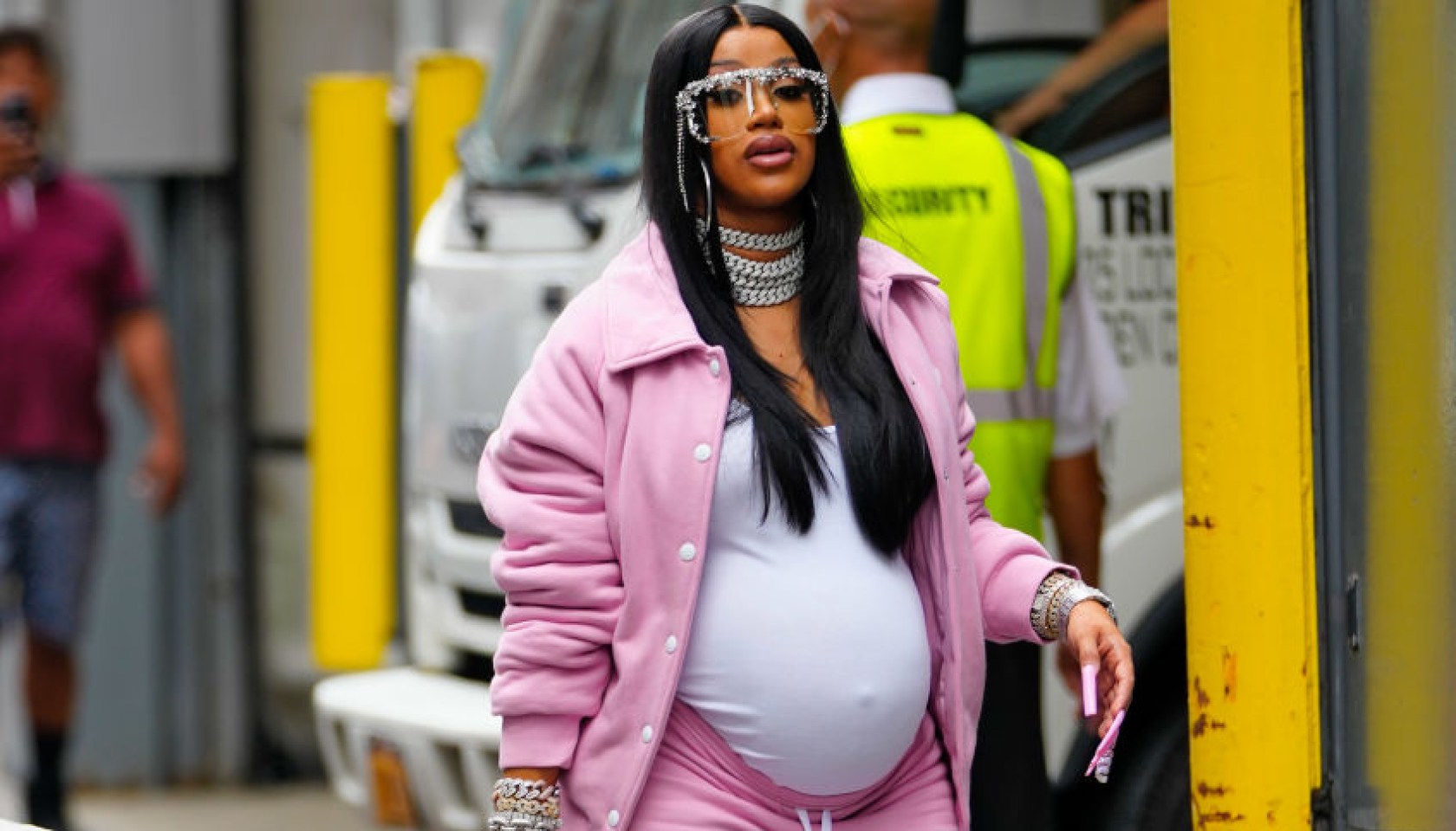 Celebrity Sightings In New York City - August 30, 2021