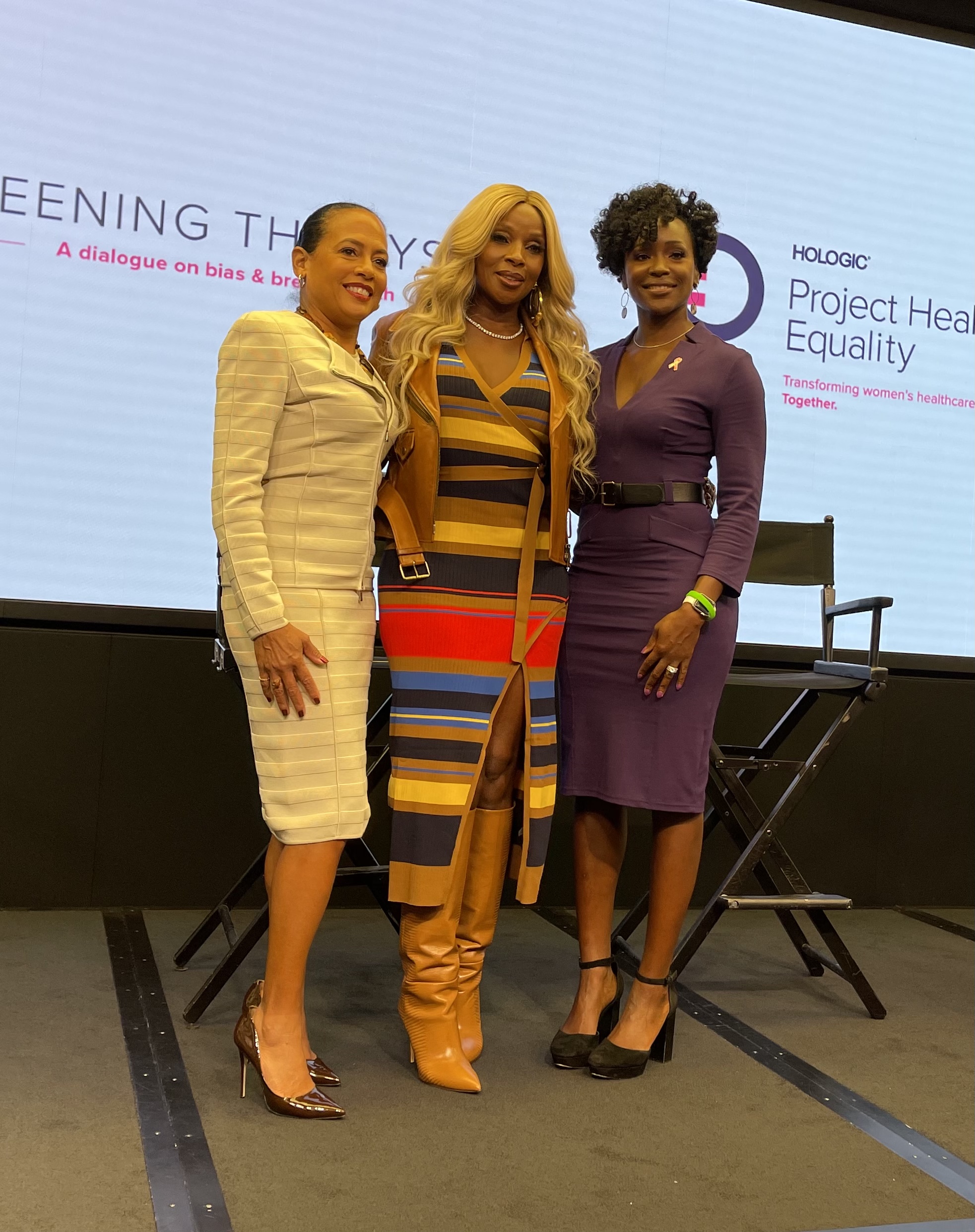 Mary J Blige Breast Cancer panel