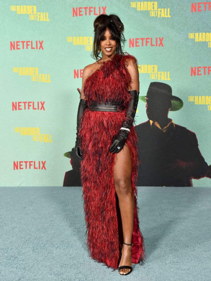 Kelly Rowland at the Los Angeles Premiere Of "The Harder They Fall"