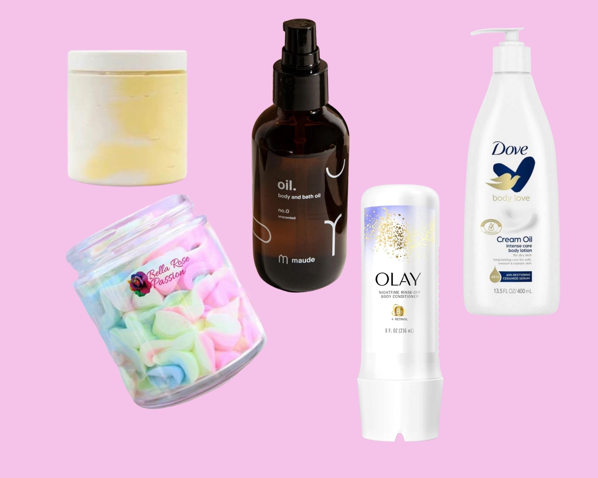 Dove, Brooklyn Sky Collection, Maude, Olay, Bella Rose Passion