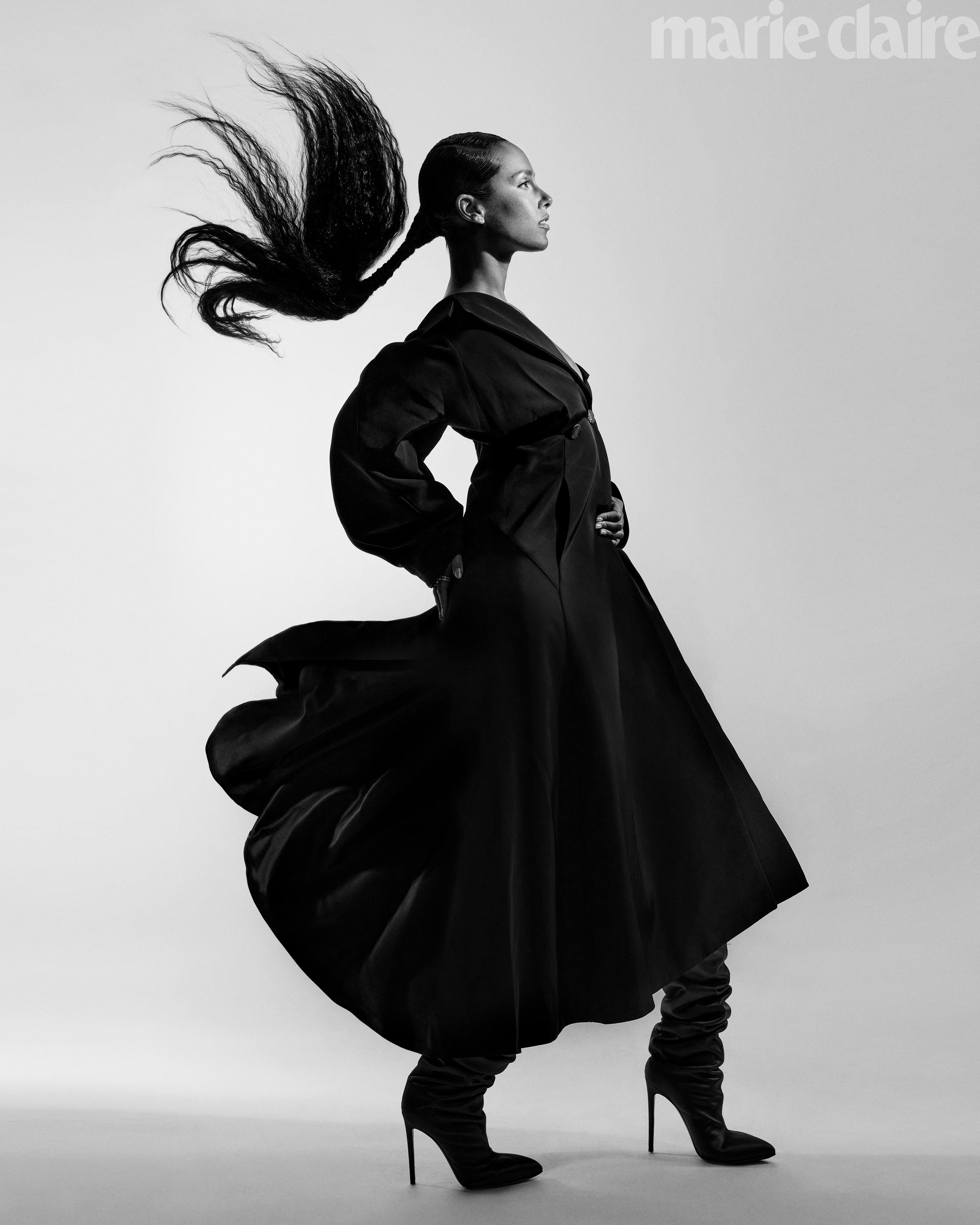 Alicia Keys Marie Claire Magazine